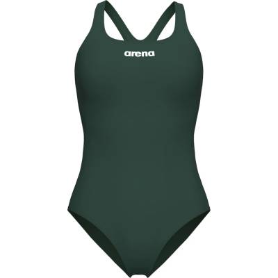 arena Дамски бански костюм Arena Women's Team Swimsuit Swim Pro Solid Swimsuit - Dark Sage / Artic Lime - размер 32 (EU) (150-4079-0712)