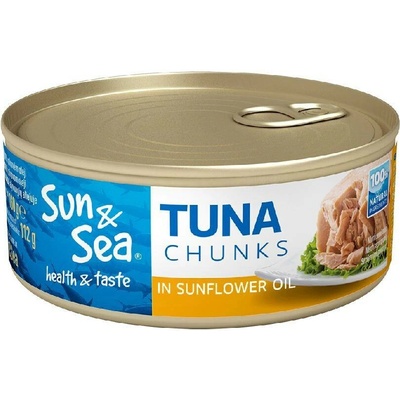 Sun&Sea Tuňák kousky ve slunečnicovém oleji 160 g