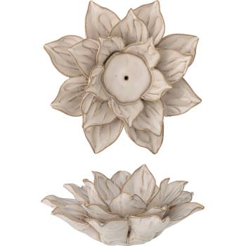 Bloomingville Свещник за чаена свещ Eira 13 см бежов (82061824)