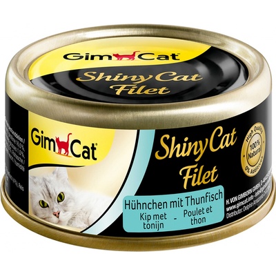 Gimborn GimCat ShinyCat filet kura s tuniakom 70 g