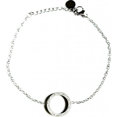 Ornamenti náramek Circle silver SA300127