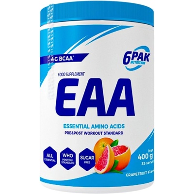 6PAK Nutrition EAA Powder [400 грама] Грейпфрут