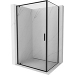 Mexen Exo-BR врата за душова кабина 95 x 85 см, прозрачна, черна - 8181-095-085-70-00 (8181-095-085-70-00)