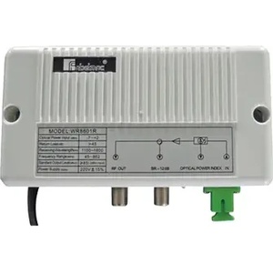 SeaMAX CATV Optical Indoor приемник, 2RF, 860MHz, 85dBuV, SC/APC, 220V (WR8601R)