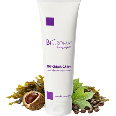 BiCroma BIO zahřívací krém na celulitidu s kofeinem 250 ml