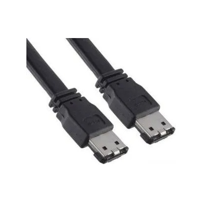 Estillo Интерфейсен кабел за твърд диск ESTILLO eSATA, 1m, черен, EST-SERIAL-CABLE-INT-1M
