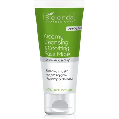 Bielenda Professional Acne Free ProExpert почистваща и успокояваща маска за лице 150ml