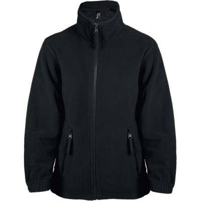 Soľs North Kids dětská fleece mikina SL00589 Černá