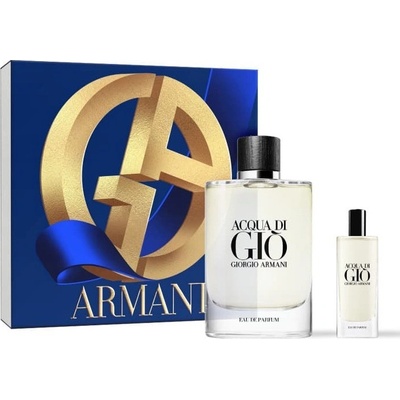 Armani Acqua di Gio Eau de Parfum Darčeková sada pánska EDP 125 ml a miniaturka pánska EDP 15 ml