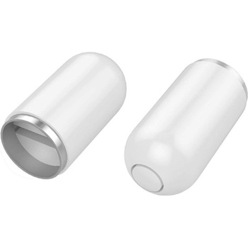 AppleMix Náhradné magnetické viečko / krytka Apple Pencil 1 - plastové - biele