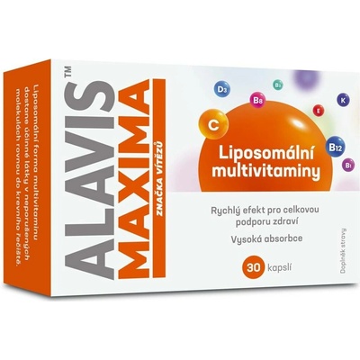 Alavis Maxima Gummies Vit.C+D3 60+ 30 kapsúl
