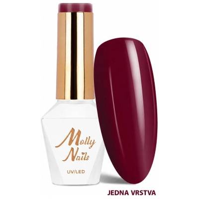 Molly Nails The Trend Edit 302 Cherry Bomb višňovo červený gél lak 8 g