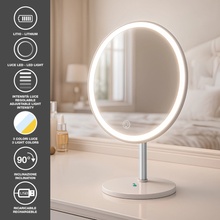 Beper P302VIS051 dobíjecí kosmetické zrcátko s LED osvětlením
