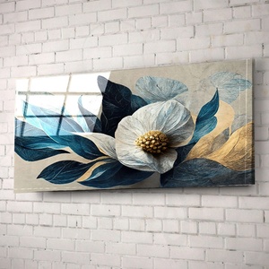 Art gift Стъклено АРТ пано - Флорален акварел