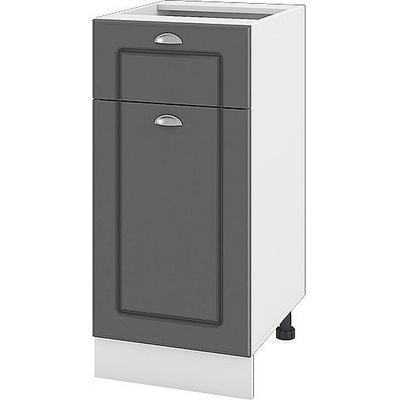 ИРИМ Долен кухненски шкаф Сити БФ-Цимент мат-06-24 десен 40 см