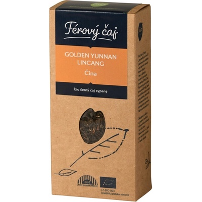 Fairobchod Bio černý čaj Zlatý Yunnan Lincang sypaný 70 g