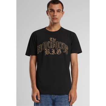 Mister Tee Тениска The Notorious BIG Logo Tee black XXLUB-MT1995-00007 - Тъмносив, размер XS