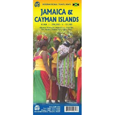 Jamaica & Kajmanské ostrovy (Jamaica & Cayman Islands) 1:250.000/1:37.500 mapa I