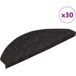 vidaXL Самозалепващи стелки за стъпала 30 бр антрацит 65x22, 5x3, 5 см (3365902)