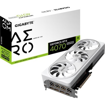 GIGABYTE GeForce RTX 4070 SUPER AERO OC 12GB GDDR6X (GV-N407SAERO OC-12GD)