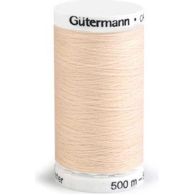 Polyesterové nitě Gütermann návin 500 m Barva: 802 Marshmallow