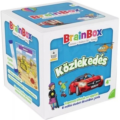 Kensho Настолна игра Brainbox: Транспорт, нова - на унгарски език (G1-13658)