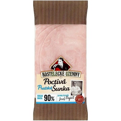 Kostelecké Uzeniny Poctivá řemeselná šunka 100 g