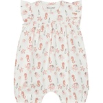 Minymo Детско ежедневно термо бельо Minymo Kid's Suit S/S AOP Body - Vanilla Ice - размер 80 (EU) (714-1863-0114)