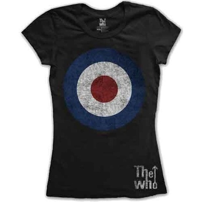 The Who Target Distressed Black M Дамски Риза (WHOTEE02LB02)