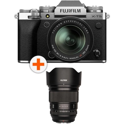 Fujifilm X-T5 18-55mm + AF 75mm f/1.2 Silver (Fuji X)