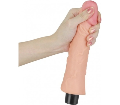LoveToy REAL SOFTEE Vibrating Dildo 8,3"