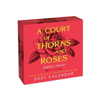 Andrews McMeel Publishing A Court of Thorns and Roses 2027 Day-To-Day Calendar | Sarah J Maas