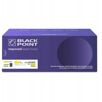 Compatible LCbph2412AYC цветен тонер за HP W2412A с чип (BLH2412ACYBW)