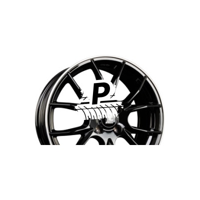 IT WHEELS KIRA 7x17 5x112 ET40 gloss black polished lip