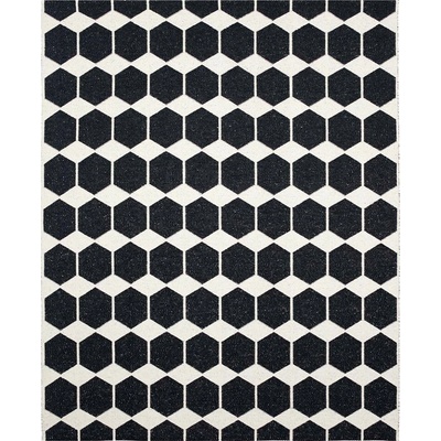 Brita Sweden | Koberec Anna - Černá / 70x260 cm