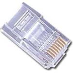 Gembird RJ45/PLUG3UP6/50 Модулен щепсел 8P8C 6u със златно покритие 50 бр. в торба (PLUG3UP6/50)