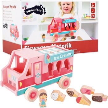 Small Foot Malý zmrzlinový autobus na třídění hraček