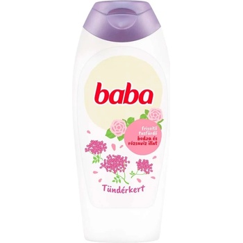 Baba Душ гел Baba Бъз и розова вода 400ml + Подарък книжка за занимания Baba Pancsimesék - на унгарски език (Baba Pancsimesék Foglalkozató füzet) (8710847953798)