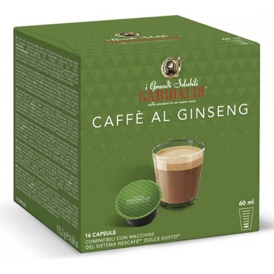 Gran Caffe GARIBALDI Caffe Al Ginseng 16 бр - Кафе на капсули съвместими с Dolce Gusto