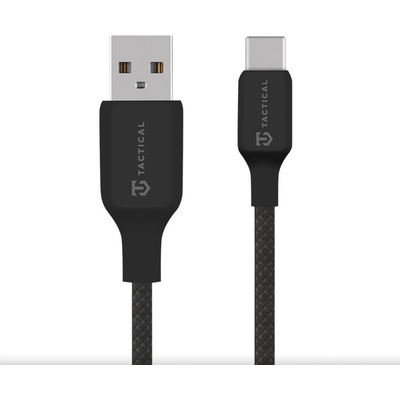 Tactical 143186 Stitch Thread USB-A - USB-C 1m černý