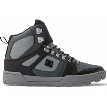 DC PURE HIGH-TOP WR BOOT čierna sivá tmavo sivá