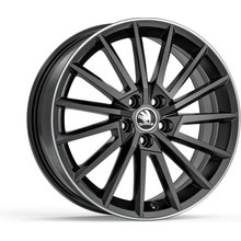 Škoda TORINO 7x17 5x100 ET46 gloss black