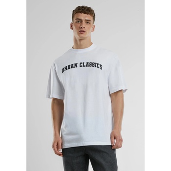 Urban Classics Мъжка тениска Urban Classics UC College Logo whiteUB-TB7553-00220 - Бял, размер XXL