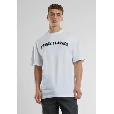 Urban Classics Мъжка тениска Urban Classics UC College Logo whiteUB-TB7553-00220 - Бял, размер XXL