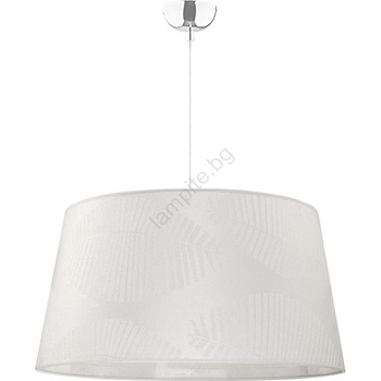 Duolla - Пендел TENOR 1xE27/40W/230V Ø 60 см бял/листа (DU8234)