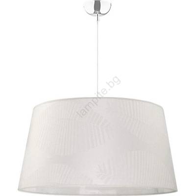 Duolla - Пендел TENOR 1xE27/40W/230V Ø 60 см бял/листа (DU8234)