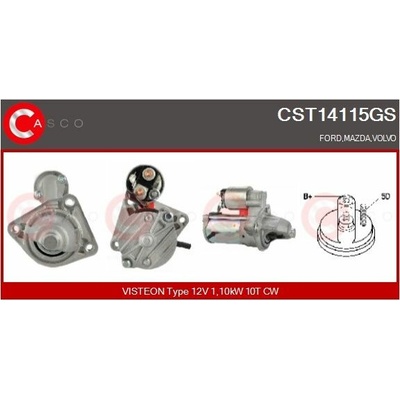 Štartér CASCO CST14115GS CST14115GS
