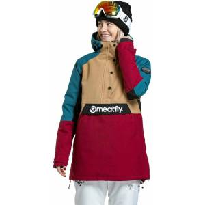 Meatfly женска SNB & SKI якета Aiko Beet Red / Blue Meatfly | Cherven | ЖЕНИ | XS
