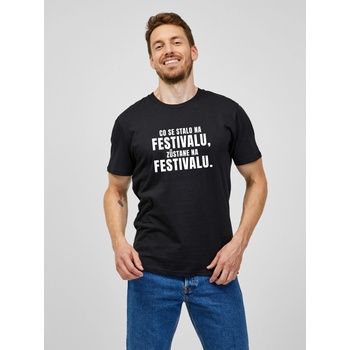 ZOOT. Original Черна мъжка тениска ZOOT. Original Каквото се случва на фестивала, остава на фестивала ZOOT. Original | Cheren | МЪЖЕ | L