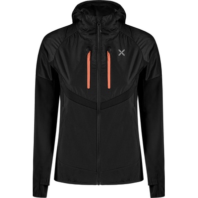 Montura Дамско синтетично яке Montura Women's Spitze Hybrid Jacket Synthetic jacket - Black / Melon (104-4541-0414)
